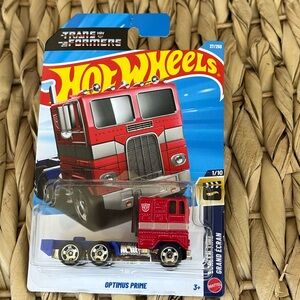 Transformers Optimus Prime Hot Wheels Trans Formers Hotwheels Truck New 2025